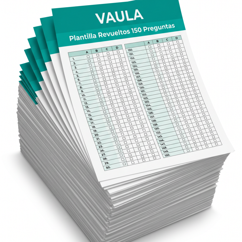 Plantilla para revueltos — 150 preguntas