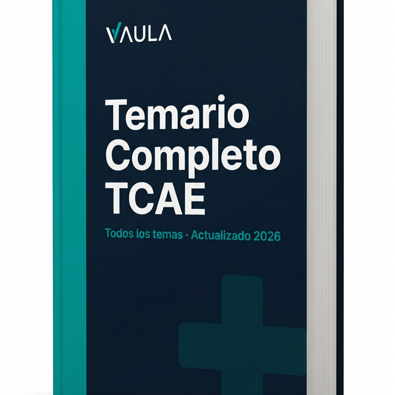 Temario Completo TCAE en PDF — Edición 2026